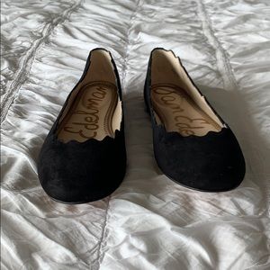Sam Edelman Francis Flats, Black Suede, Unworn